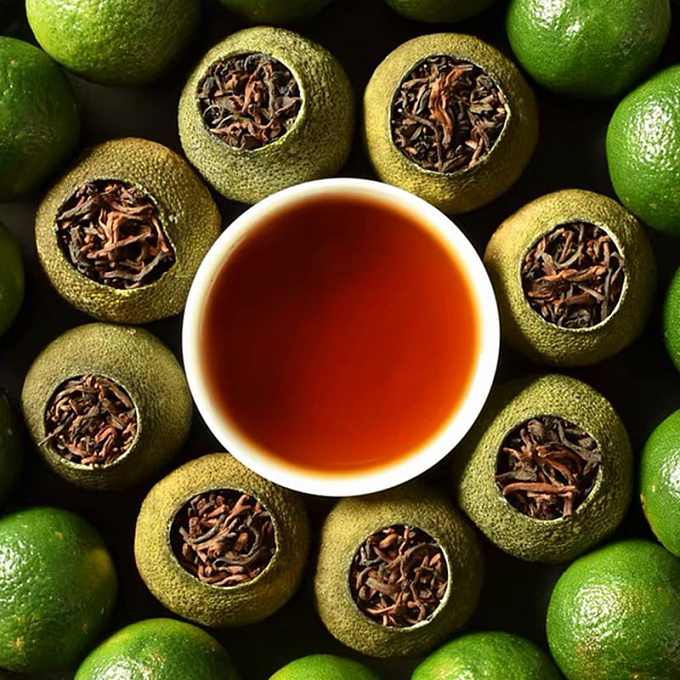 Hộp Trà Phổ Nhĩ Quýt