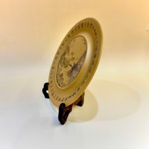 Đế Ấm Trà Đoàn Nê Thanh Minh 17cm - góc 3