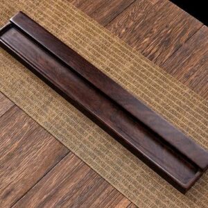 Giá Úp Ly Tách Trà Gỗ Gụ - góc 1