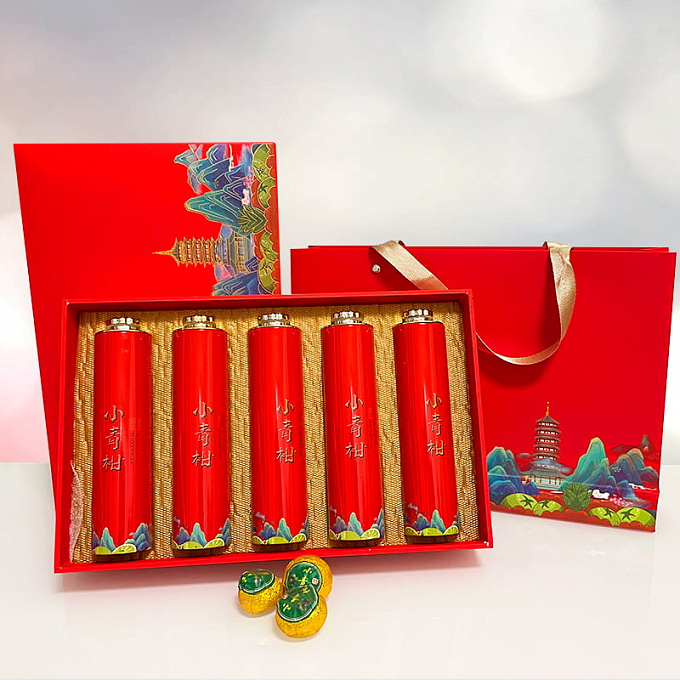 Hộp Trà Phổ Nhĩ Quýt