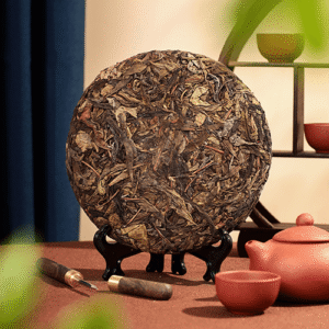 Bánh Trà Vàng 375G – Trà Phổ Nhĩ Việt Tây Côn Lĩnh