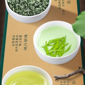 Trà Xanh Bích Loa Xuân nổi tiếng với hương thanh thuần, vị ngọt hậu và sắc nước xanh ngọc