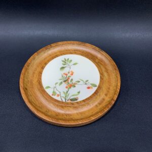 Đế Ấm Trà Gỗ Epoxy - góc 1