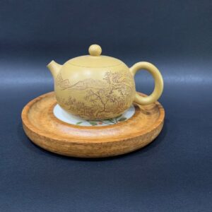 Đế Ấm Trà Gỗ Epoxy - góc 2