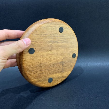 Đế Ấm Trà Gỗ Epoxy - góc 3