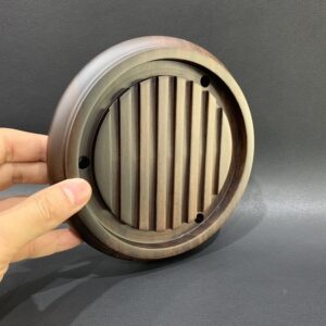 Đế Ấm Trà Gỗ Gụ Thoát Nước - góc 3