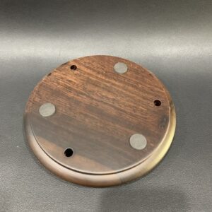 Đế Ấm Trà Gỗ Gụ Thoát Nước - góc 4