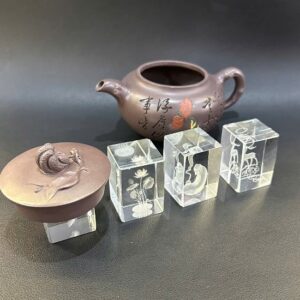 Gác Nắp Ấm Thủy Tinh Đạt Ma - góc 1