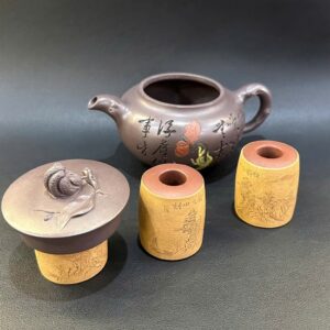 Gác Nắp Ấm Tử Sa Nguyên Khoáng - góc 1