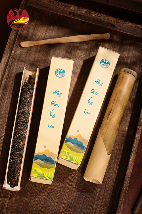 Hồng Trà Ống Lam 100g – Mây Trà Shan