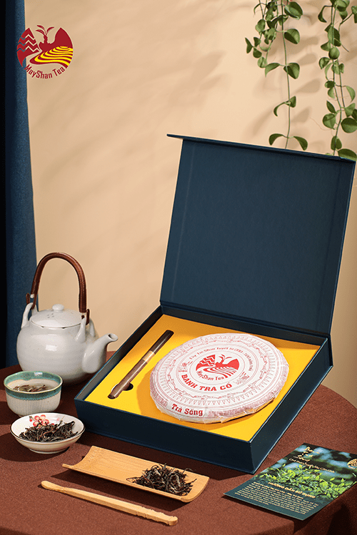 Bánh Trà Bạch Mẫu Đơn Hà Giang - Mây Trà Shan