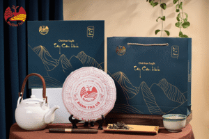 Hộp Bánh Trà Sống Tây Côn Lĩnh - Mây Trà Shan