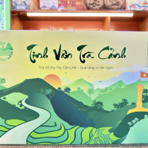 Hộp Quà Tặng Cao Cấp Tinh Vân Trà Cảnh – Bộ 3 Tuyệt Phẩm Trà Shan Tuyết