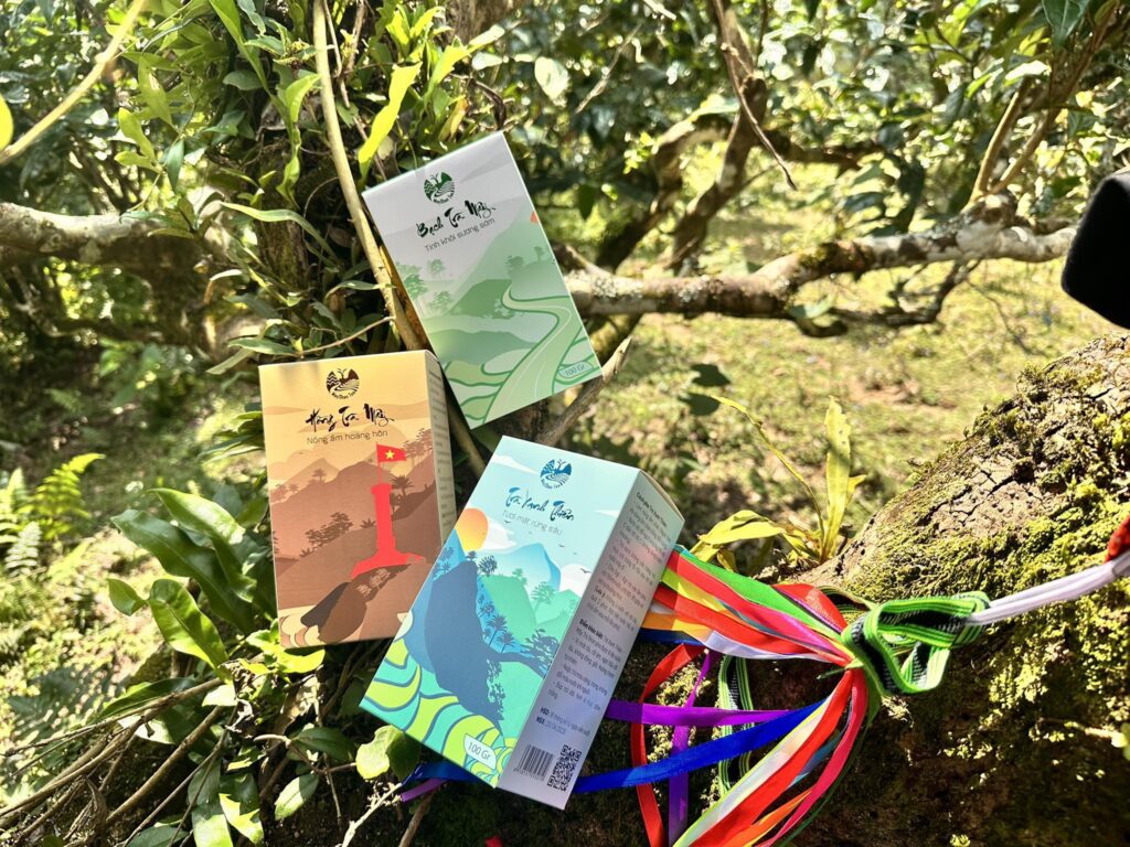 Hộp Quà Tặng Cao Cấp Tinh Vân Trà Cảnh – Bộ 3 Tuyệt Phẩm Trà Shan Tuyết