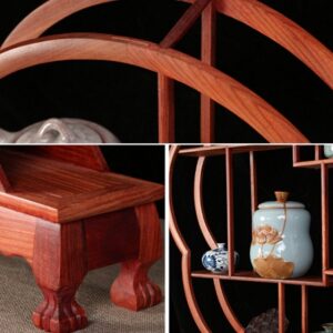 Kệ Gỗ Hương - góc 4