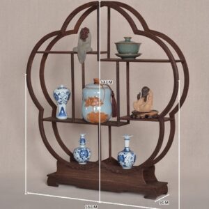 Kệ Gỗ Trà - góc 2