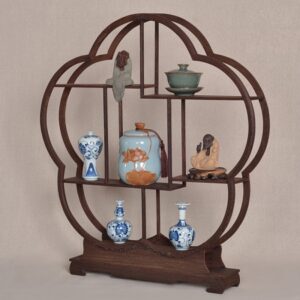 Kệ Gỗ Trà - góc 1