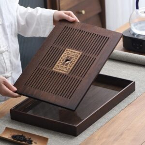 Khay Trà Tre Màu Gỗ - góc 4