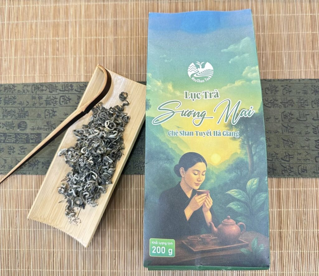 Lục Trà Sương Mai 200g – Mây Trà Shan