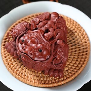 Thiềm Thừ Tử Sa Thành Tinh Đại Hồng Bào - góc 2