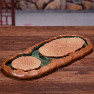 Thuyền Trà Dưỡng Ấm Chén Đài Sen - góc 2