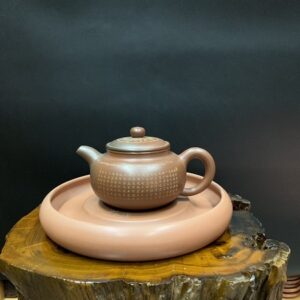 Thuyền Trà Dưỡng Ấm Tử Sa Hỏa Biến Đỏ - góc 1