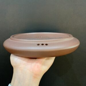 Thuyền Trà Tử Sa Dưỡng Ấm Cỡ Lớn Đáy Tào Thanh - góc 4