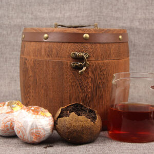 Trà Phổ Nhĩ Quýt Thùng Gỗ