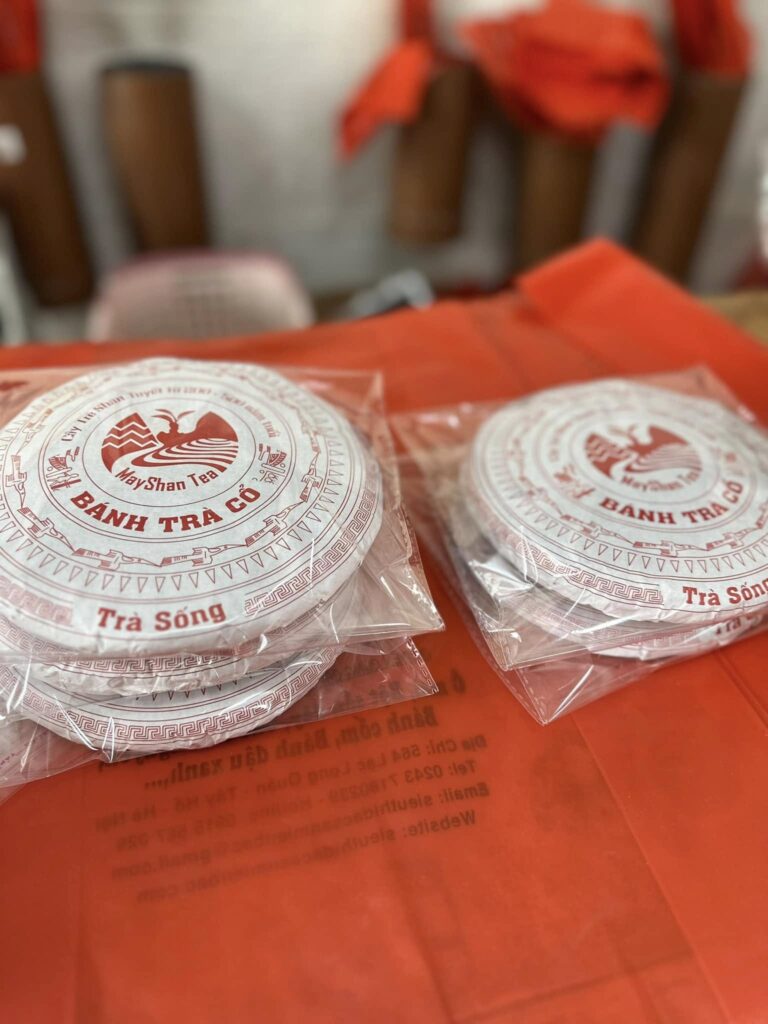 Hộp Bánh Trà Sống Tây Côn Lĩnh - Mây Trà Shan