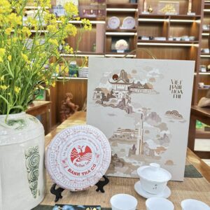 Hộp Bánh Trà Sống Tây Côn Lĩnh - Mây Trà Shan