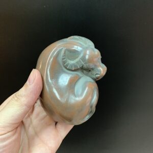 Tượng Đạt Ma Tử Sa - góc 3