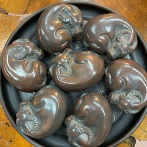 Tượng Đạt Ma Tử Sa - góc 6