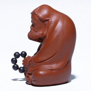 Tượng Đạt Ma Tử Sa - góc 4