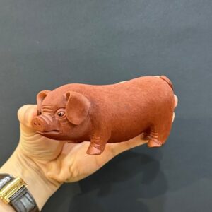 Tượng Lợn Tử Sa - góc 6