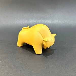 Tượng Long Quy Tử Sa - góc 1