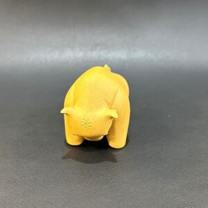 Tượng Long Quy Tử Sa - góc 2