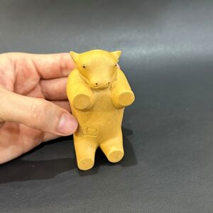 Tượng Long Quy Tử Sa - góc 4