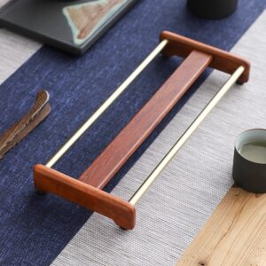 Giá Gác Ly Trà Gỗ - góc 1