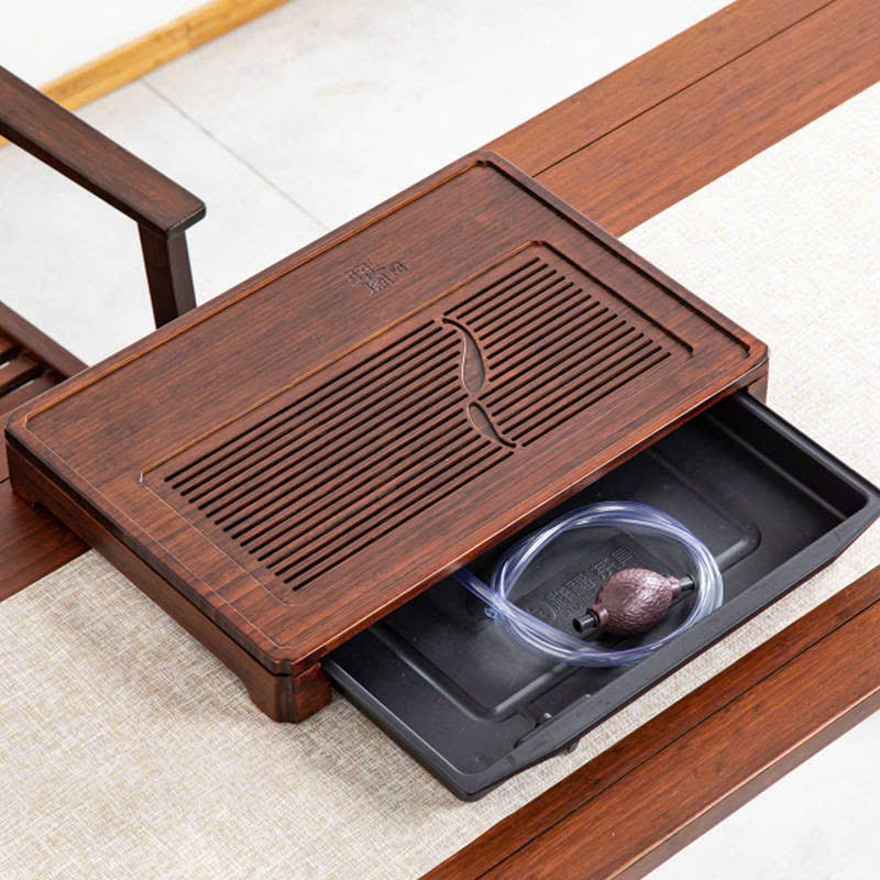 Khay Trà Tre - góc minh họa setup