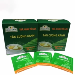 Trà Xanh Túi Lọc Tân Cương Xanh Thượng Hạng 40g - Giấy Lọc Nhật Bản