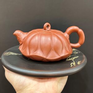 Ấm Tử Sa Nghi Hưng Dáng Đài Sen Pha Trà Ngon 225ml