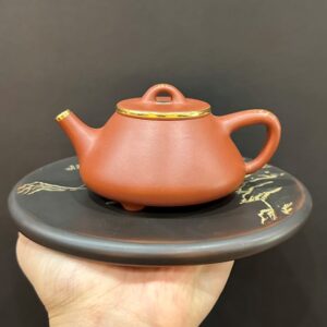 Ấm Tử Sa Thạch Biều 180ml Đại Hồng Bào Cao Cấp Nghi Hưng