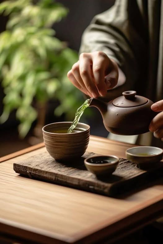 Nhiệt độ nước là yếu tố quyết định để trà sen không bị chát