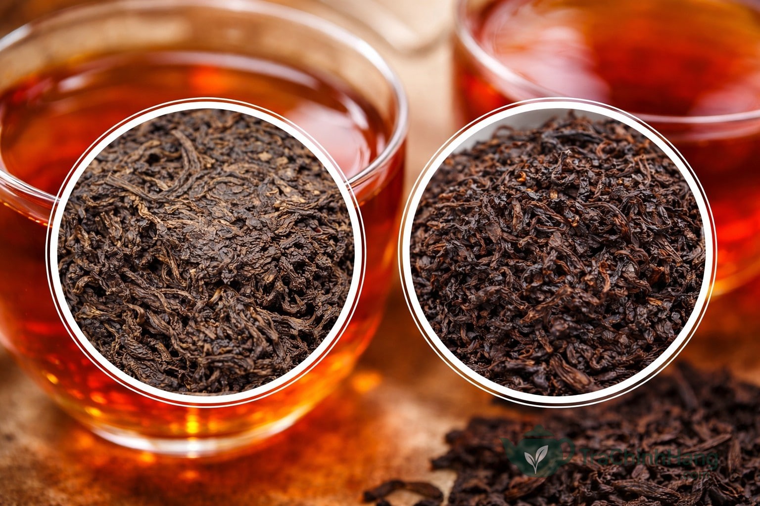 So sánh trà Phổ Nhĩ và Trà Đen để tránh nhầm lẫn