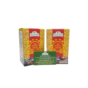 Trà Tân Cương Long Đình 100g - Trà Móc Câu 1 Tôm 1 Lá (Tân Cương Xanh)