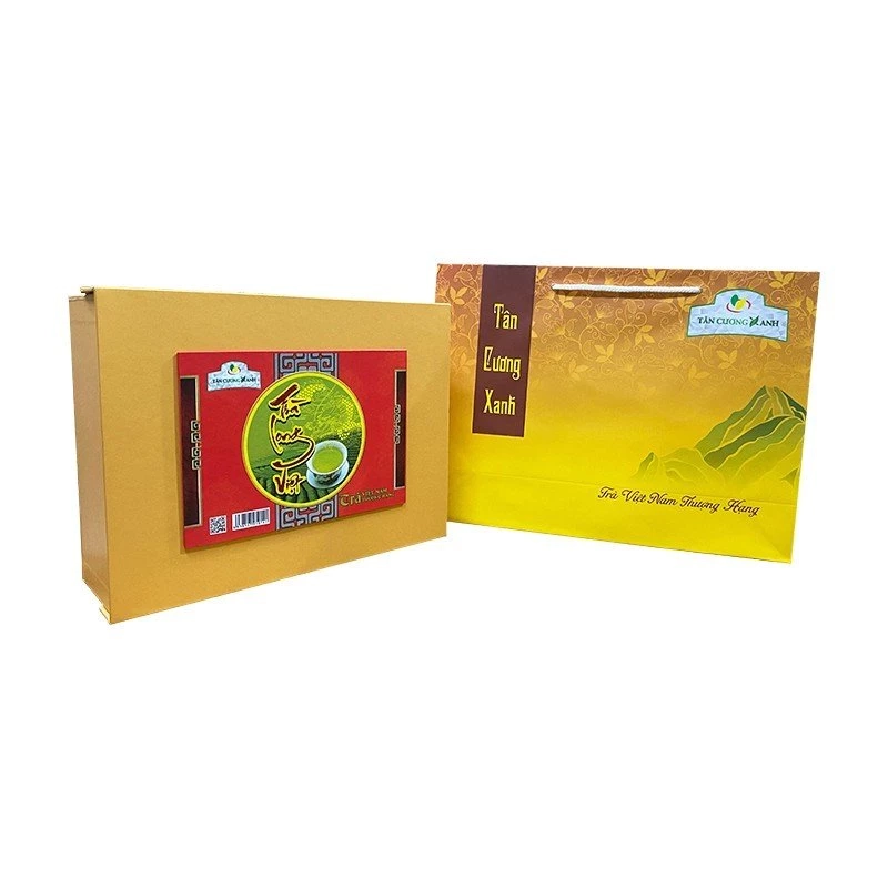 Hộp Trà Ướp Bông Sen Ngọc Tỉnh Liên 6 Bông - Sấy Thăng Hoa (Hộp Long Việt) - Ảnh 2