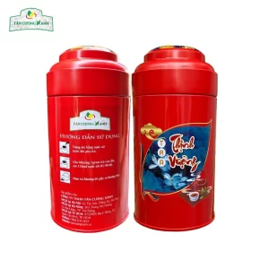 Trà Đinh Tiến Vua Ướp Sen - Hộp Thịnh Vượng: Quà Tết 2026 Đẳng Cấp