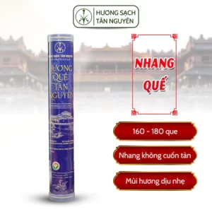 Nhang Quế Tân Nguyên Dạng Ống (170-190 Que) - Ít Khói An Toàn