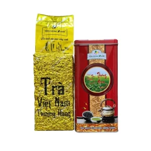 Trà Tân Cương Xanh Thượng Hạng - 1 Tôm 2 Lá Chuẩn VietGAP (100g-500g)