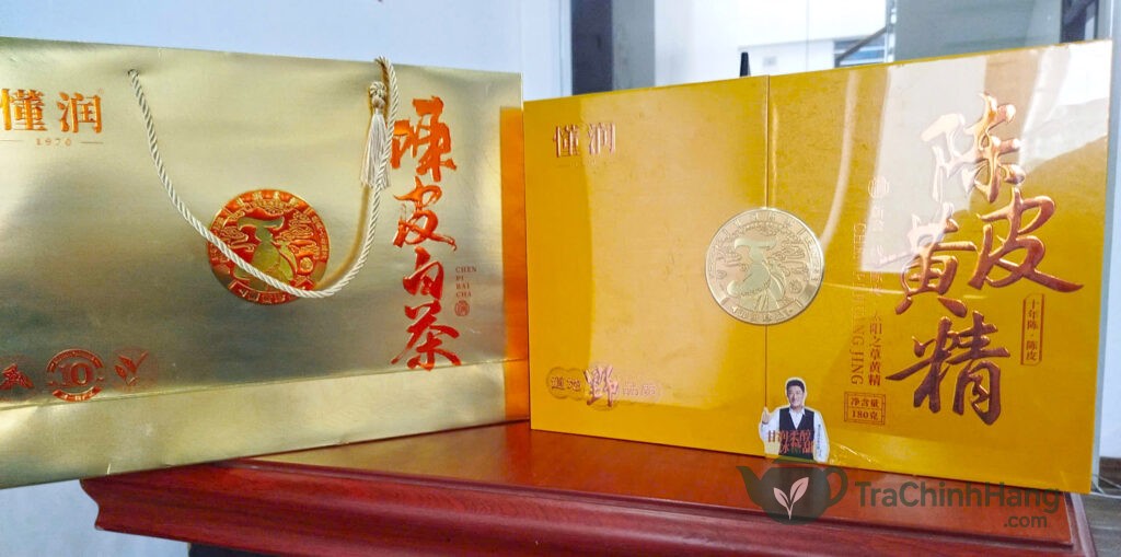 Trà Trần Bì Bạch Trà 10 Năm